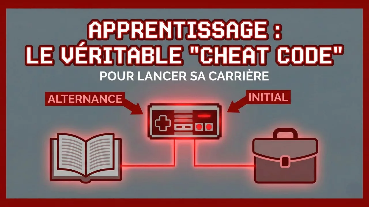 Alternance ou Initial : Pourquoi l’apprentissage est le véritable « Cheat Code » pour lancer sa carrière