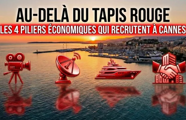 Les 4 piliers économiques qui recrutent à Cannes en 2026